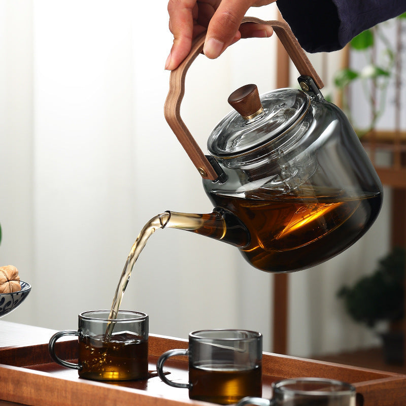 Glazen Theepot Met Infuser Voor Dagelijks Gebruik