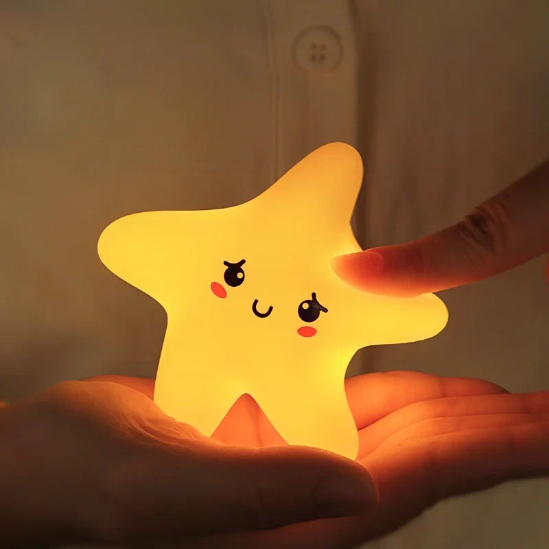 Kinder Nachtlamp Met Hemelse Vorm En Zachte Warmlichtmodule