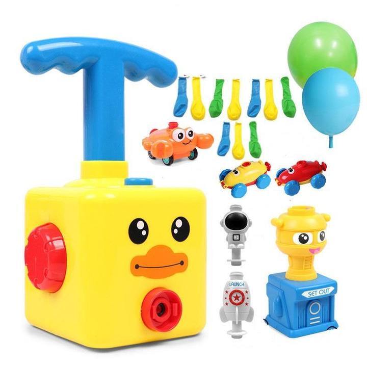 Ballon‑Launcher Speelset met Autootjes en Accessoires
