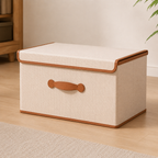 Opvouwbare Opbergbox Met Deksel Voor Kleding, Speelgoed En Huishoudelijke Organisatie