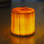 LumiHout LED Tafellamp met Accu en Touchbediening