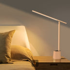 LED Bureaulamp met Draadloze Qi-Oplader