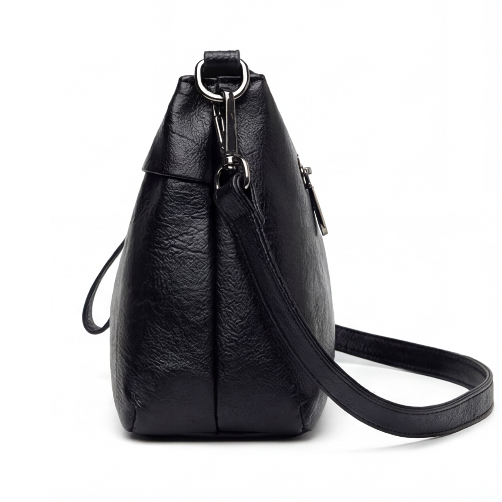 Crossbody Tas Met Drie Opbergvakken En Verstelbare Schouderband