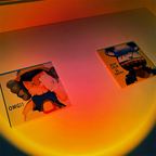 Retro Tafellamp met Warm Licht en Zachte Sfeer