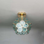 Luxe Plafondlamp Met Bloemvormig Design En Decoratief Lichteffect