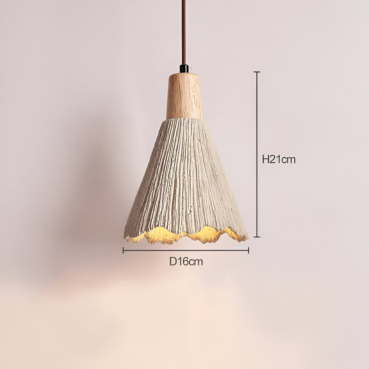 Cement Hanglamp Met Wabi‑Sabi Textuur En Zachte Lichtspreiding Voor Moderne Ruimtes