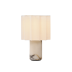 Marmeren LED Tafellamp met Touchbediening voor een Stijlvol Interieur