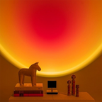 Retro Tafellamp met Warm Licht en Zachte Sfeer