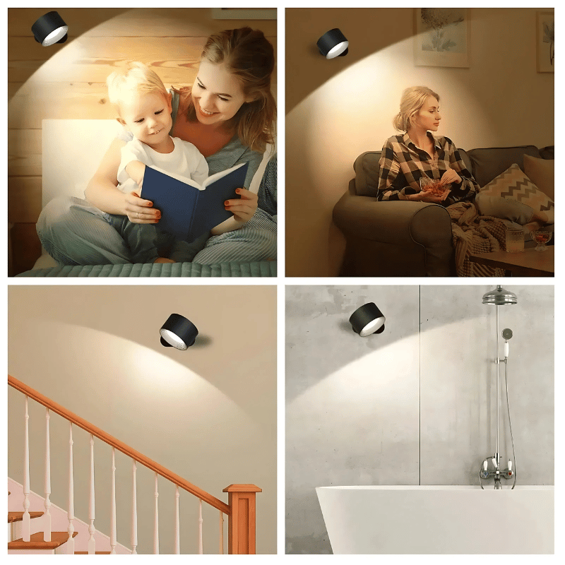 Wandlamp met Draaibare Kop en Rustig Licht
