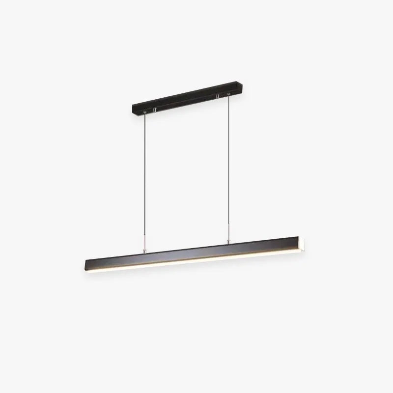 Lineaire Metalen LED Hanglamp Met Acrylkap