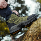 Heren Orthopedische Wandelschoenen met Slipvaste Zool voor Outdoor Gebruik