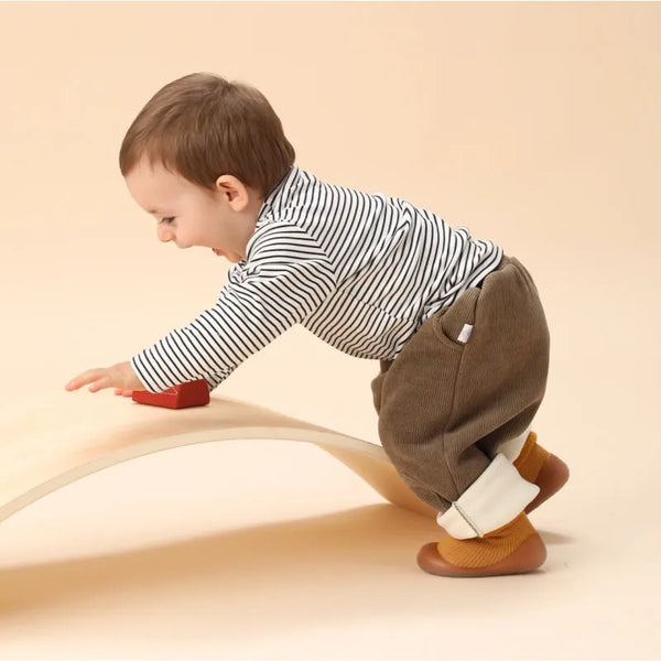 Babysok Schoenen Met Grip Voor Warme Voeten En Veilige Eerste Stappen