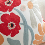 Kussenhoes Met Botanisch Bloemenpatroon Voor Sfeervolle Woondecoratie