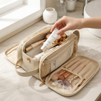 Grote Make-up Organizer Met Volledig Openklapbaar Ontwerp