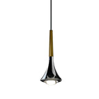 Nordische LED Hanglamp van Metaal met Druppelvormig Ontwerp