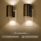 Dimbare Stekkerlamp met Automatische Lichtsensor