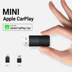 Draadloze CarPlay- en Android Auto-adapter met USB-aansluiting
