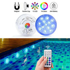 Waterdichte LED Onderwaterverlichting met Afstandsbediening voor Zwembad en Vijver