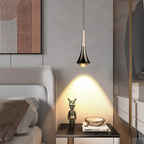 Nordische LED Hanglamp van Metaal met Druppelvormig Ontwerp