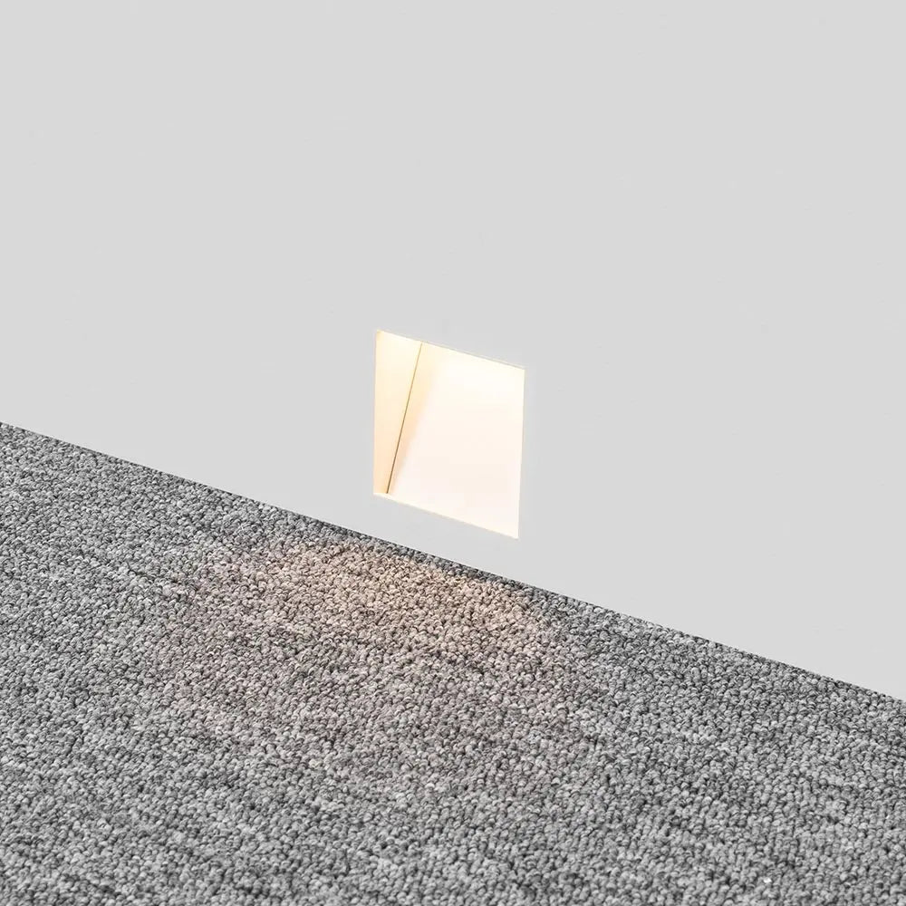 Inbouw Wandlamp Met Sensor En Randloos Ontwerp Voor Zachte Trapverlichting