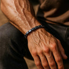 Verstelbare Hematiet Armband met Tijdloos Design
