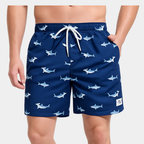 Heren Sneldrogende Zwemshort met Elastische Taille en Steekzakken