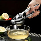 RVS Citruspers Met Ergonomisch Handvat En Pulpvrije Sapopvang