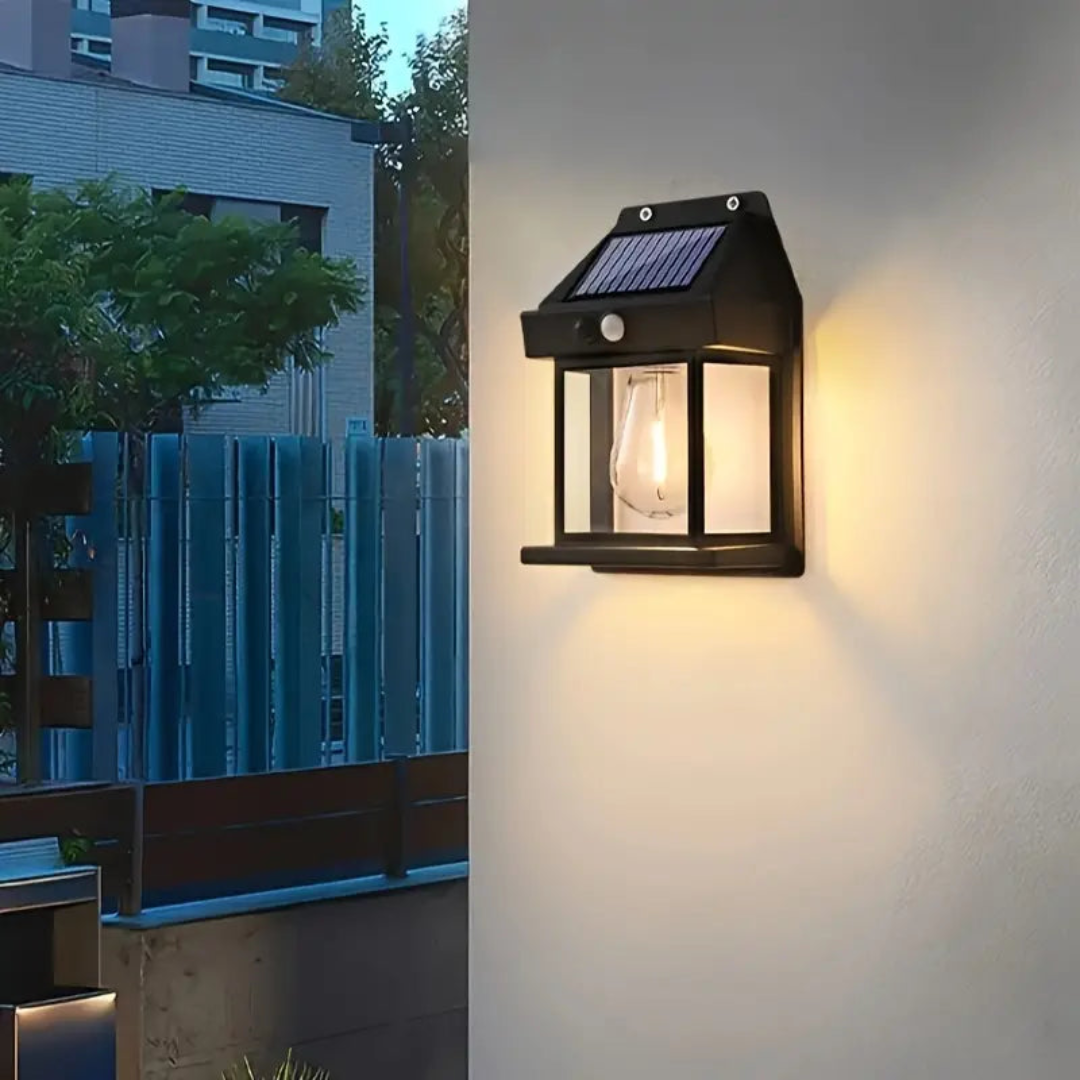 Solar Buitenlamp met Bewegingssensor en 3 Lichtstanden