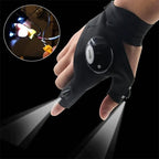 LED Zaklamp Handschoenen met Comfortabele Pasvorm en Praktisch Ontwerp