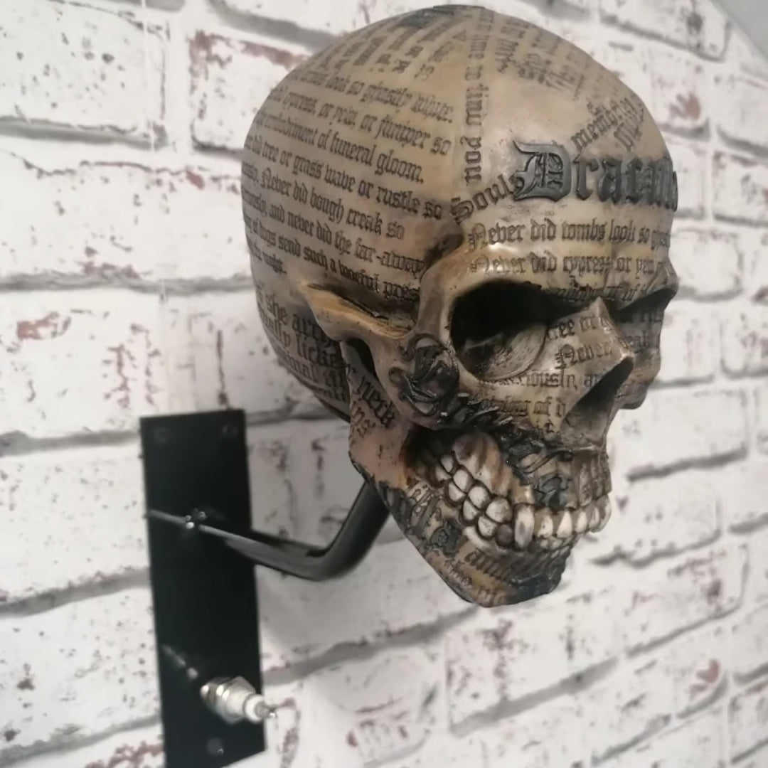 Schedel Helmhouder voor Motorhelm en Jas