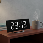 Digitale Wekker met Groot LED Display en Automatische Dimbare Verlichting