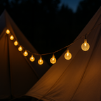 Solar LED Lichtsnoer voor Buiten - 12.5 Meter Waterdicht met Warmwit Licht
