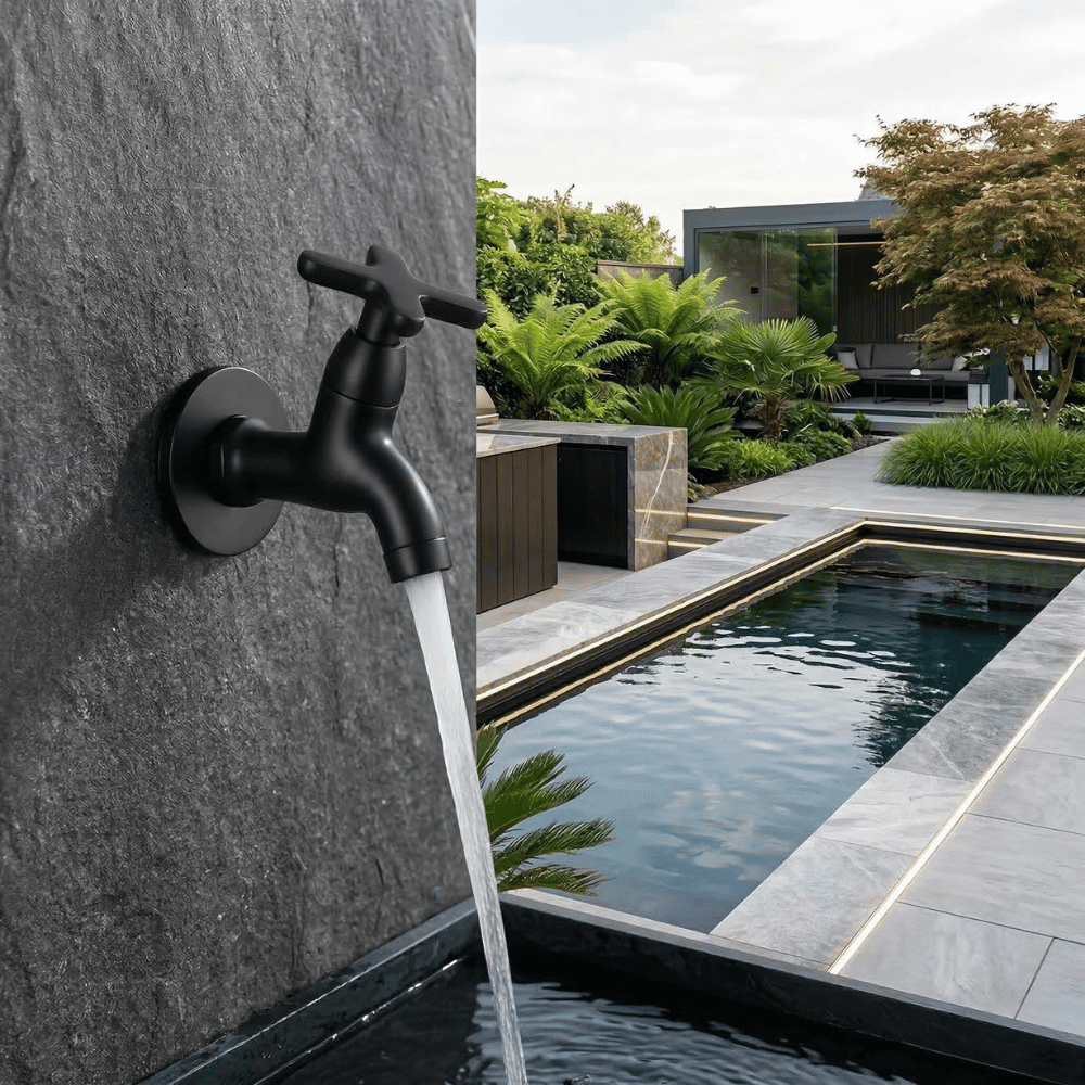 Buitenmuurkraan Koudwater Stevig Modern Gebruik