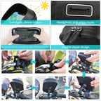 Waterdichte Telefoonhouder Met 360° Rotatie Voor Fiets, Motor En E-Bike Ritjes