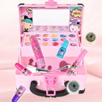 Kinder Make-Up Set Met Draagbare Opbergkoffer Voor Creatief En Fantasierijk Speelplezier