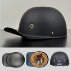 Cap‑Stijl Motorhelm met Sterke ABS‑Constructie en Veiligheidscertificering
