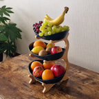 Fruitschaal Met 2 Of 3 Lagen Voor Georganiseerde Presentatie En Moderne Uitstraling