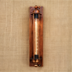 Vintage Wandlamp Met Stevige Constructie En Dagelijkse Sfeervolle Binnenverlichting