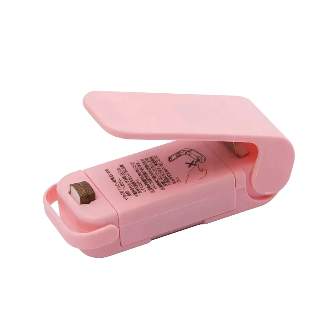 Mini Beutel Sealer Voor Het Luchtdicht Sluiten Van Snack- En Vershoudverpakkingen