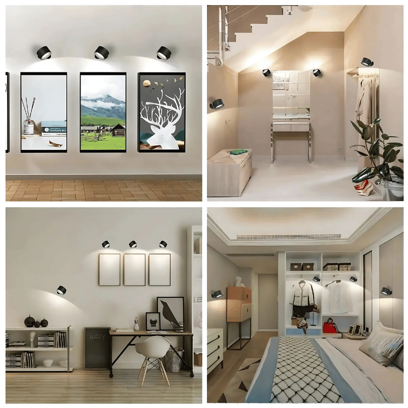 Wandlamp met Draaibare Kop en Rustig Licht