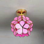 Luxe Plafondlamp Met Bloemvormig Design En Decoratief Lichteffect