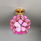 Plafondlamp Met Bloemvorm En Moderne Gelaagde Lichtstructuur