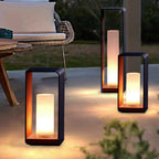 Buitenlamp Met Minimalistisch Frame En Zachte Led Voor Moderne Buitenruimtes
