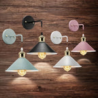 Metalen Wandlamp met Industriële Afwerking