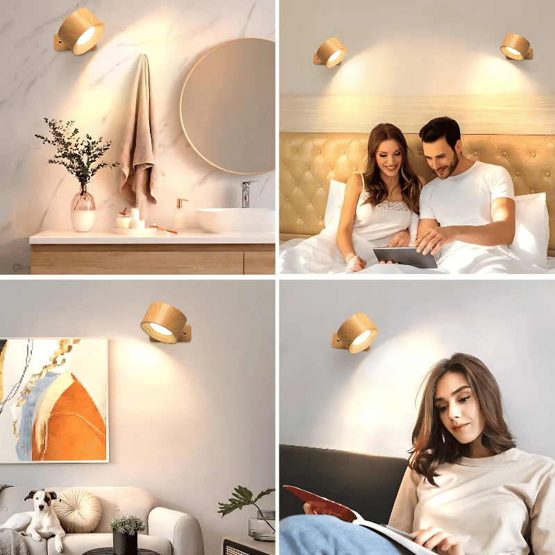 Wandlamp met Draaibare Kop en Rustig Licht