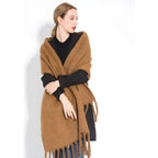Luxe Wintersjaal Met Kasjmiermix