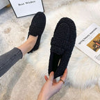 Winterpantoffels Met Zacht Pluche Interieur En Antislip Dagelijkse Comfortzool