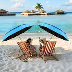 Draagbare Strandparasol Voor Flexibele Schaduw En Buitencomfort