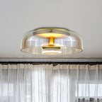 Halfscherm Plafondlamp met Compact Ontwerp en Rustig Licht