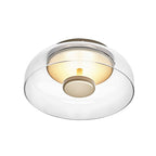 Halfscherm Plafondlamp met Compact Ontwerp en Rustig Licht